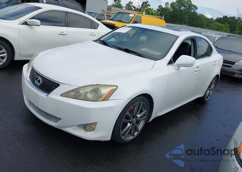 2008 Lexus Is 250 z USA, uszkodzony, nr VIN JTHBK262582066226